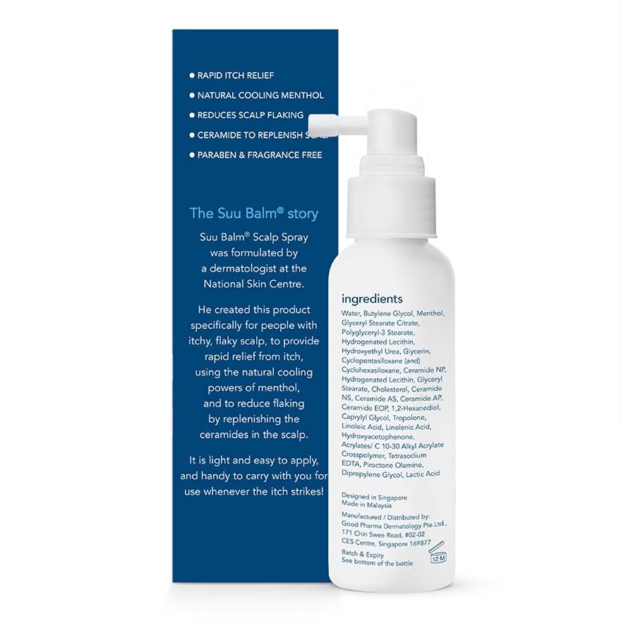 Scalp Care Itch Relief Spray Moisturiser 100ML