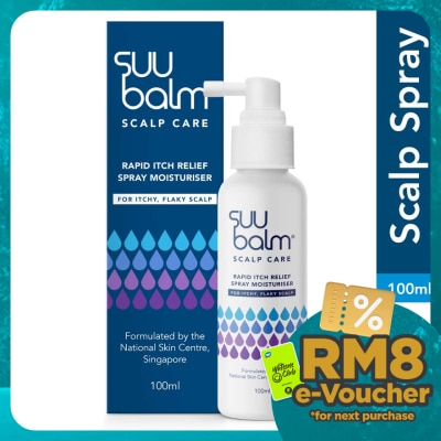 SUU BALM Scalp Care Itch Relief Spray Moisturiser 100ML