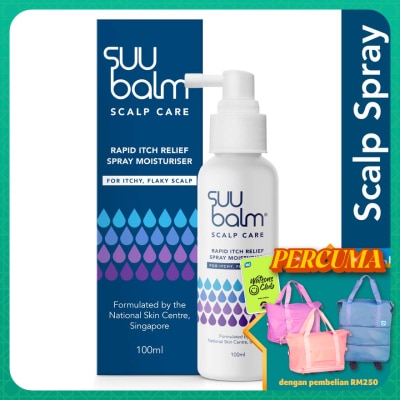 SUU BALM Scalp Care Itch Relief Spray Moisturiser 100ML
