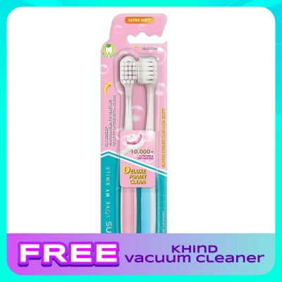 WATSONS Super Dense Cushion Soft Toothbrush(Ultra Soft) 2S