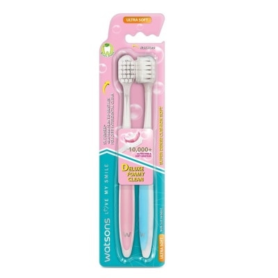 WATSONS Super Dense Cushion Soft Toothbrush(Ultra Soft) 2S