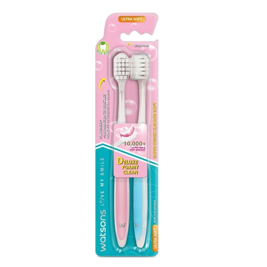 Super Dense Cushion Soft Toothbrush(Ultra Soft) 2S