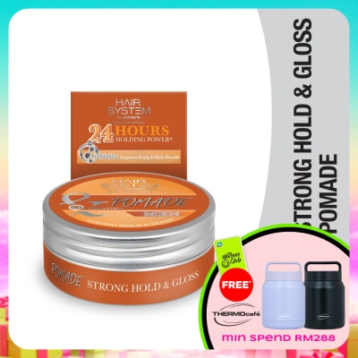 HAIR SYSTEM BY WATSONS - Styling Pomade - Strong Hold & Glossy 75g