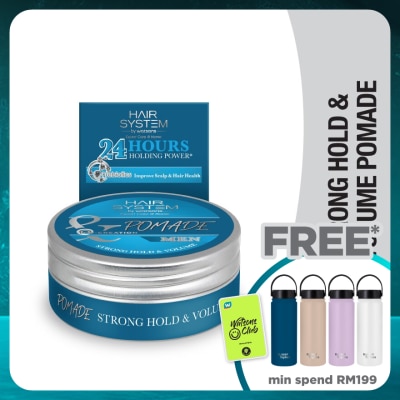 HAIR SYSTEM BY WATSONS Styling Pomade - Strong Hold & Volume 75g