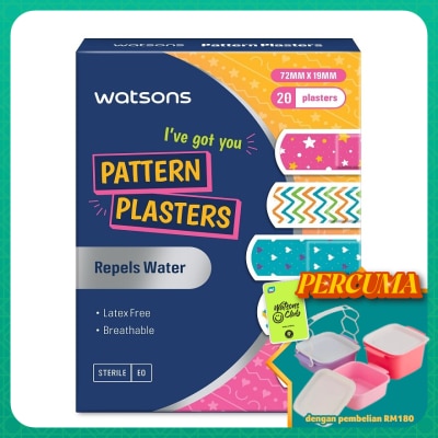 WATSONS - Pattern Latex Free Plasters 20's