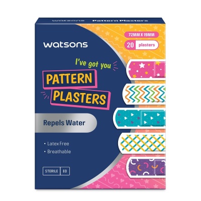 WATSONS - Pattern Latex Free Plasters 20's image