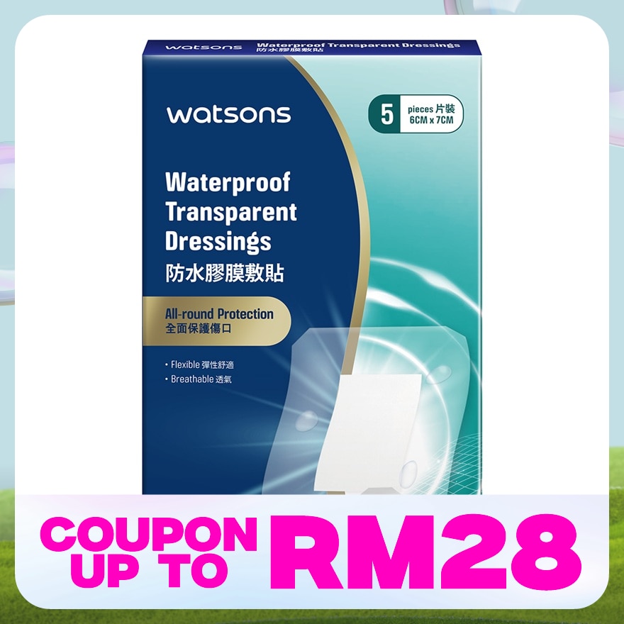 Waterproof Transparent Dessing 5s