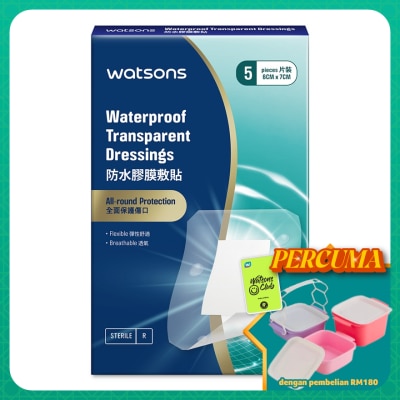 WATSONS - Waterproof Transparent Dressing 5s