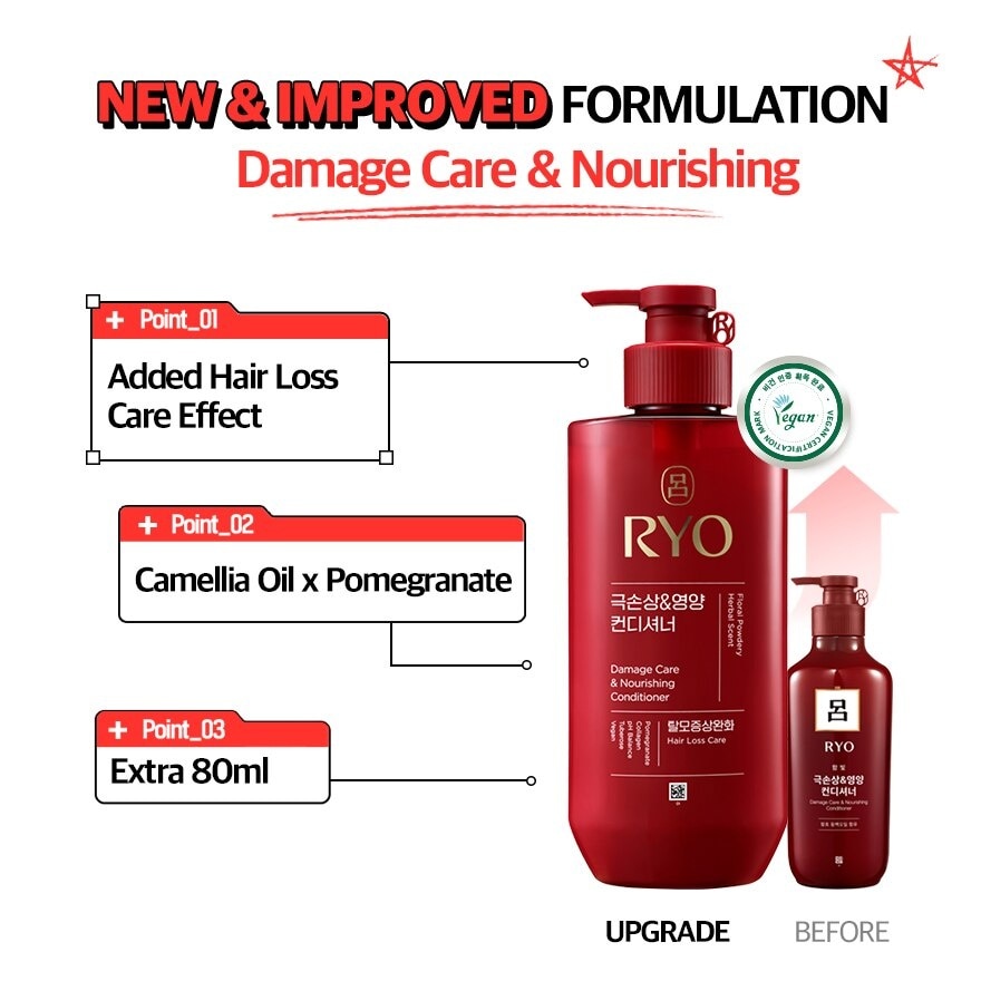 Damage Care & Nourishing Conditioner 400ml