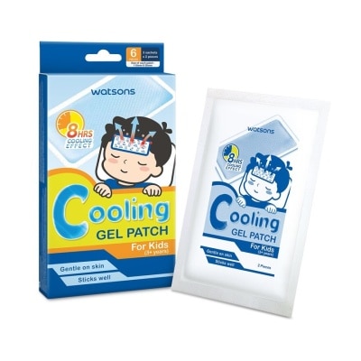 WATSONS Kids Cooling Gel Patch 6s