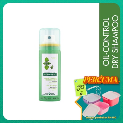 KLORANE - Dry Shampoo Nettle (Oily Scalp) 50ml