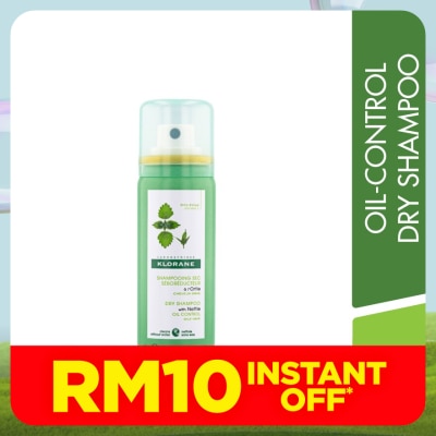 KLORANE Dry Shampoo Nettle (Oily Scalp) 50ml