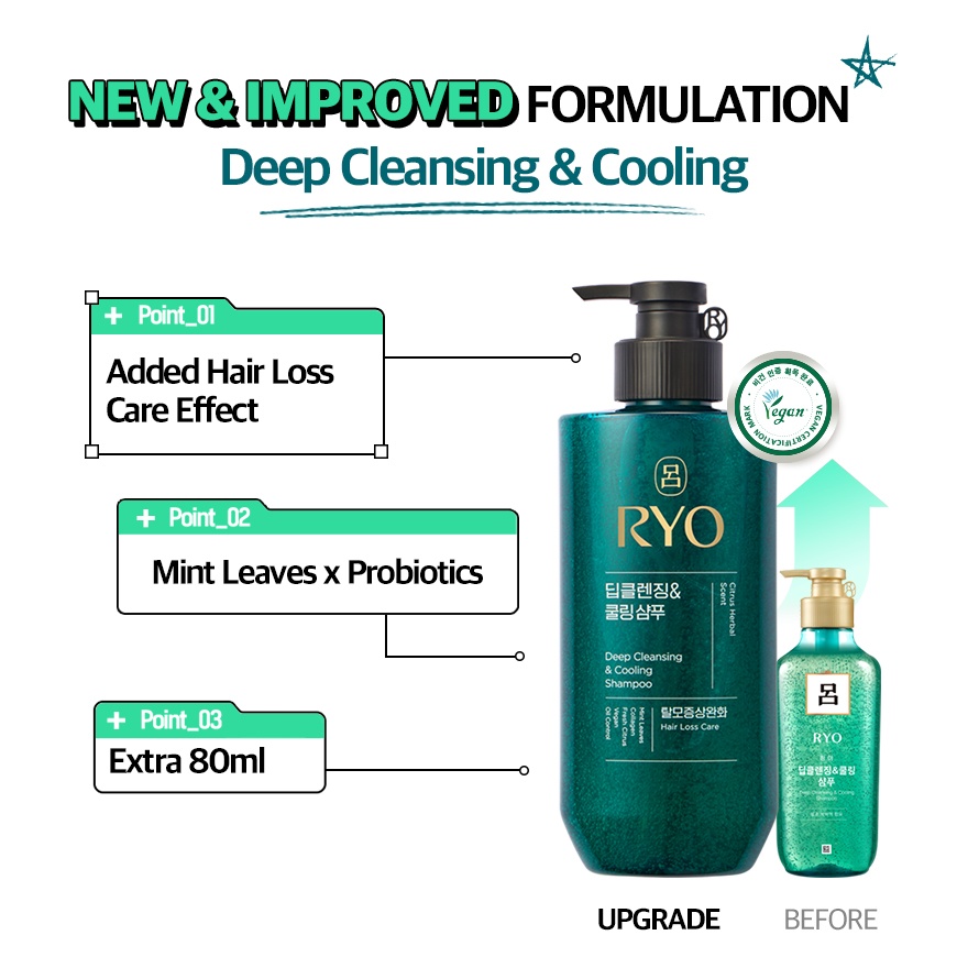 Deep Cleansing & Cooling Shampoo 400ml image