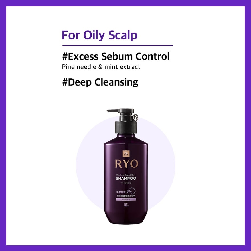 Hair Loss Expert Care Shampoo 400ml(Oily Scalp) image