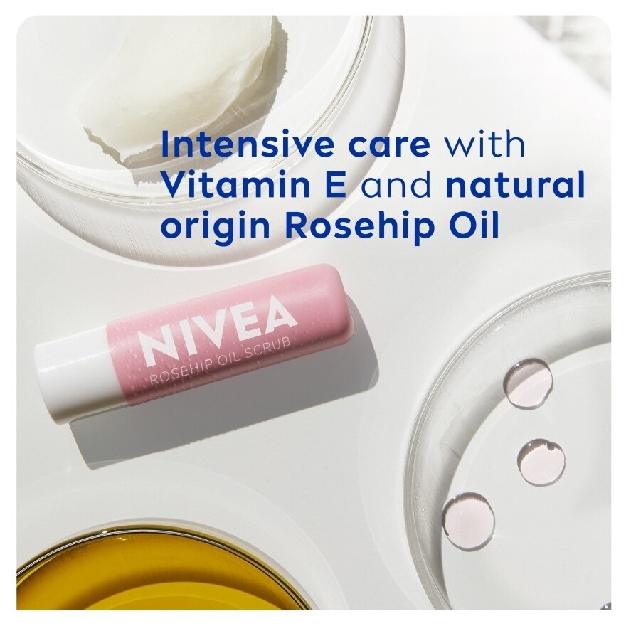 Lip Rosehip Oil Caring Lip Scrub 4.8g