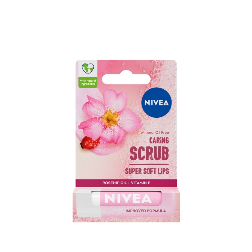 Lip Rosehip Oil Caring Lip Scrub 4.8g