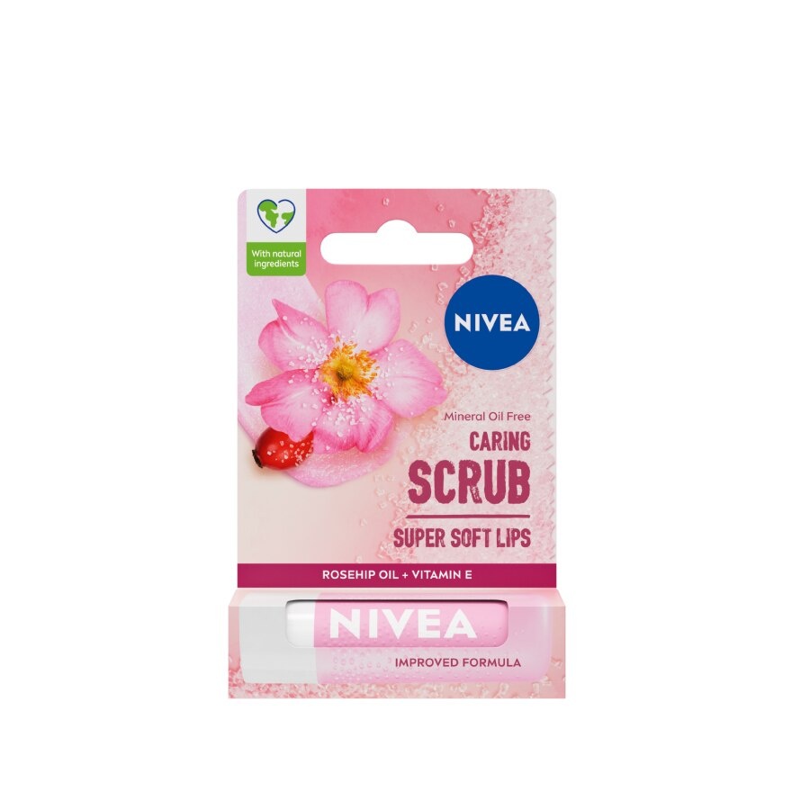 Lip Rosehip Oil Caring Lip Scrub 4.8g image