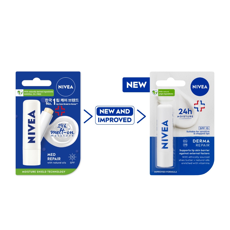 Med Repair SPF15 Caring Lip Balm 4.8g image