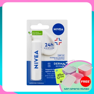 NIVEA Med Repair SPF15 Caring Lip Balm 4.8g