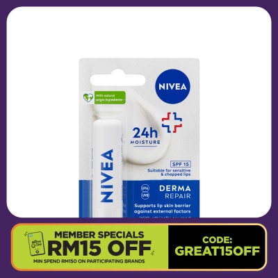 NIVEA Med Repair SPF15 Caring Lip Balm 4.8g