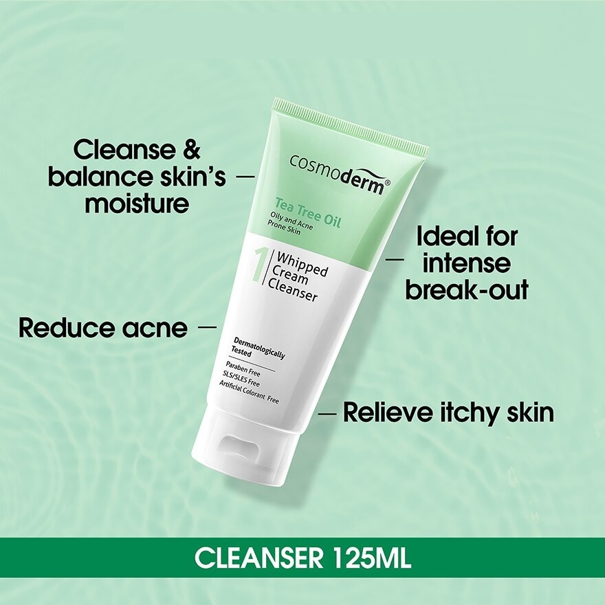 Tea Tree Oil Whipped Cream Cleanser 125ml