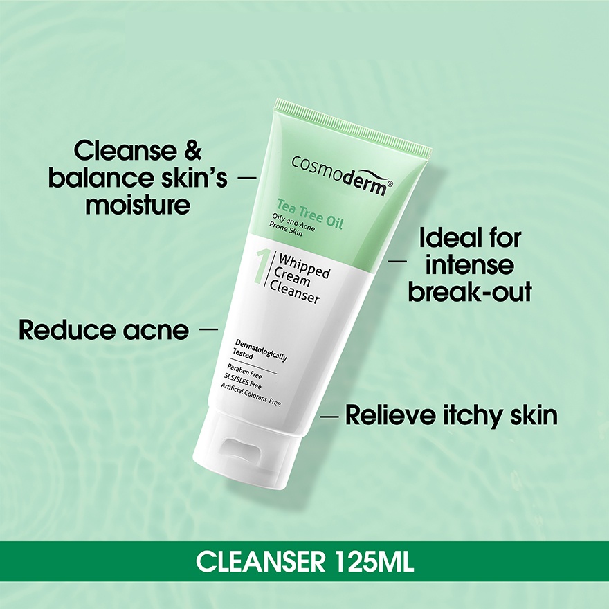 Tea Tree Oil Whipped Cream Cleanser 125ml image
