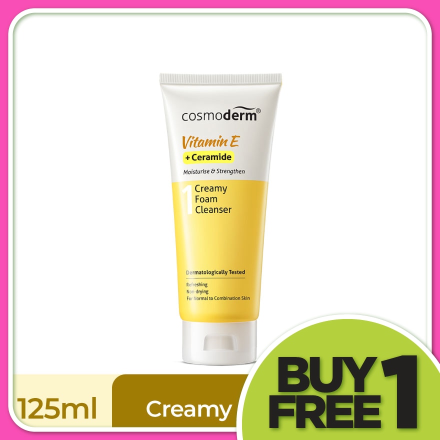 Vitamin E Creamy Foam Cleanser 125ml