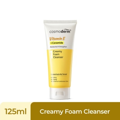 COSMODERM Vitamin E Creamy Foam Cleanser 125ml