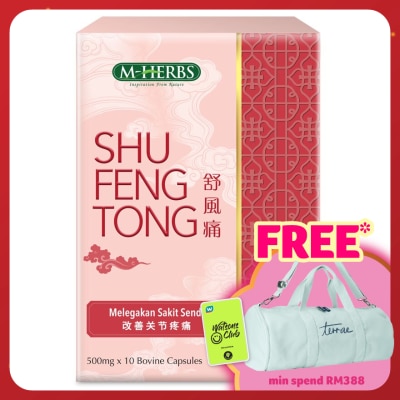 M-HERBS SHU FENG TONG 500mg Capsules 10's