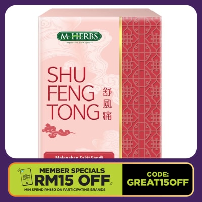 M-HERBS SHU FENG TONG 500mg Capsules 10's