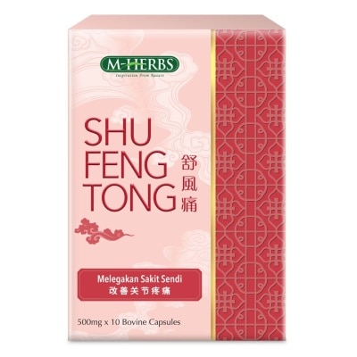 M-HERBS SHU FENG TONG 500mg Capsules 10's