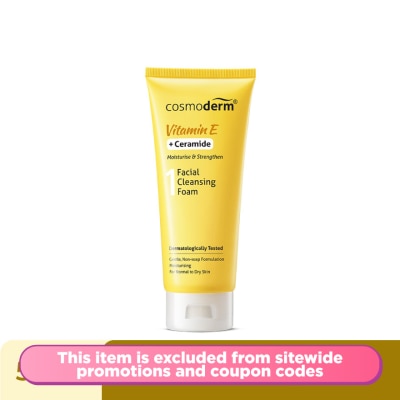 COSMODERM Vitamin E Facial Cleansing Foam 50ml
