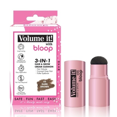 BLOOP - Hair & Brow Cream Cushion Dark Brown