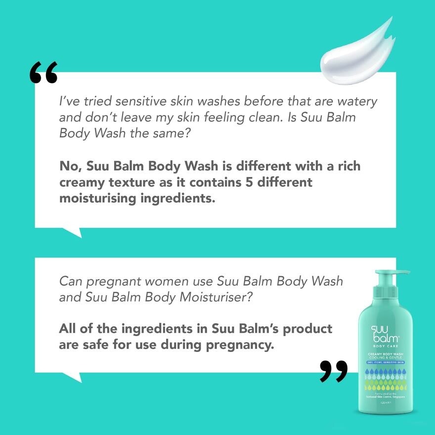 Dual Cooling & Moisturising Cream Body Wash 840ML
