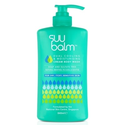 SUU BALM Dual Cooling & Moisturising Cream Body Wash 840ML