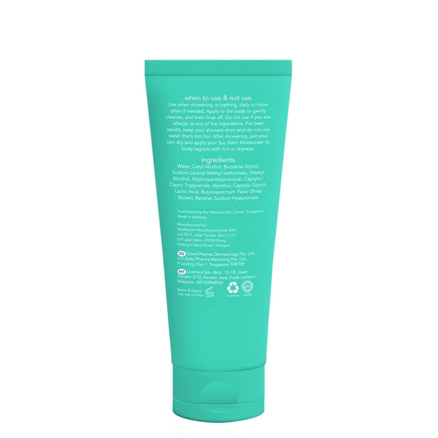 Dual Cooling & Moisturising Cream Body Wash 100ml