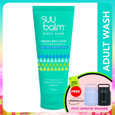 SUU BALM - Dual Cooling & Moisturising Cream Body Wash 100ml