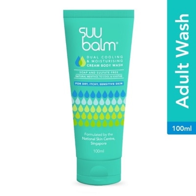 SUU BALM Dual Cooling & Moisturising Cream Body Wash 100ml