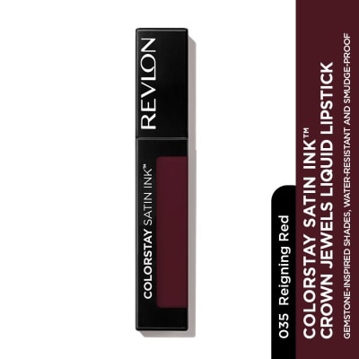 REVLON CS Satin Ink Crown Jewels 035 Reigning Red