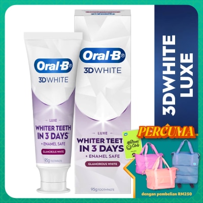 ORAL-B 3D White Luxe Glamorous 95g