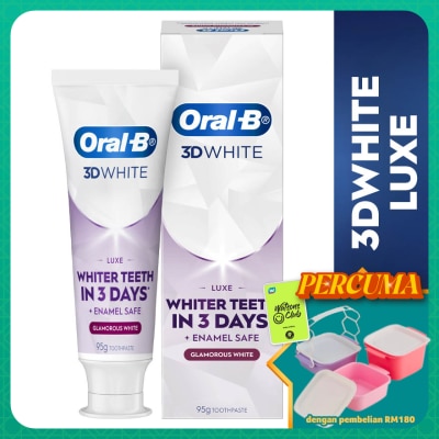 ORAL-B - 3D White Luxe Glamorous 95g