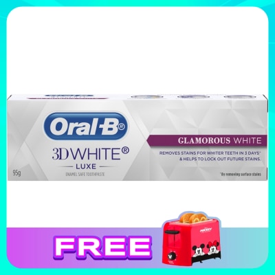 ORAL-B ORAL-B TOOTHPASTE 3D WHITE LUXE GLAMOROUS 95G