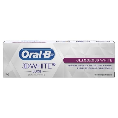 ORAL-B 3D WHITE LUXE GLAMOROUS 95G