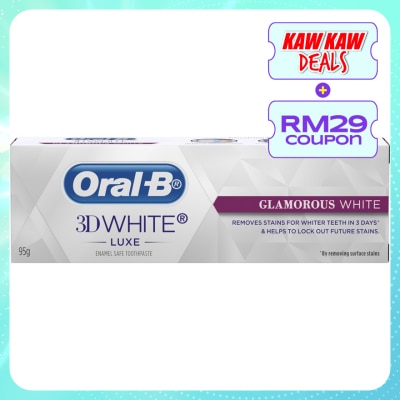 ORAL-B ORAL-B TOOTHPASTE 3D WHITE LUXE GLAMOROUS 95G