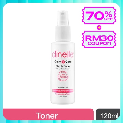 CLINELLE Calm+Care Gentle Toner 120ML