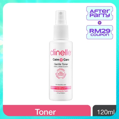 CLINELLE Calm+Care Gentle Toner 120ML