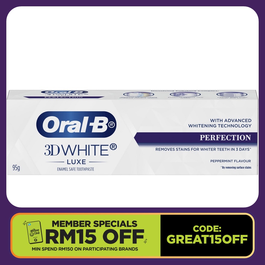3D White Luxe Perfection Toothpaste 95g