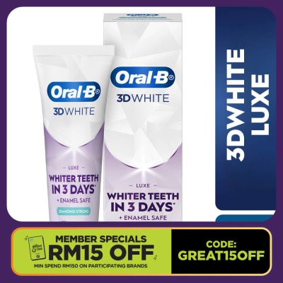 ORAL-B 3D White Luxe Diamond 95g
