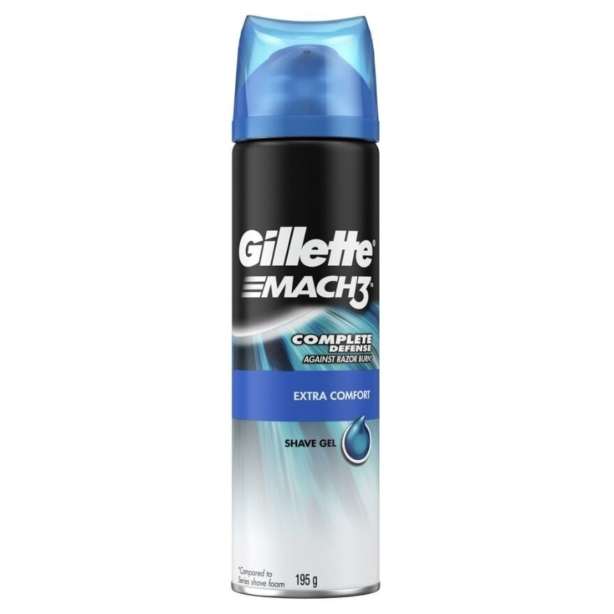 Mach 3 Gel Shave Extra Comfort 195g