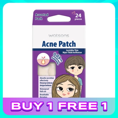 WATSONS Acne Patch 0.03cm thickness - Assorted 24s